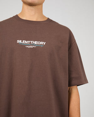 Echo Tee / Chocolate | Silent Theory Mens Silent Theory