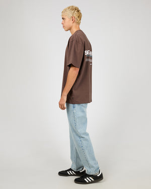 Echo Tee / Chocolate | Silent Theory Mens Silent Theory