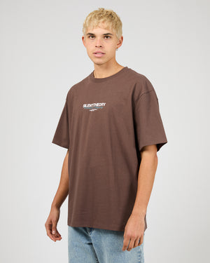 Echo Tee / Chocolate | Silent Theory Mens Silent Theory