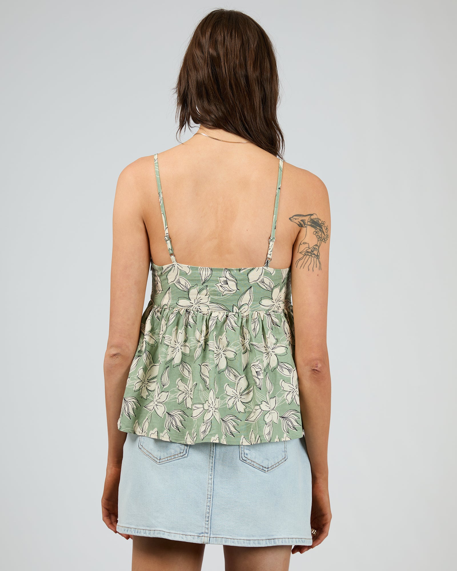 Eden Top / Sage Floral | Silent Theory Silent Theory