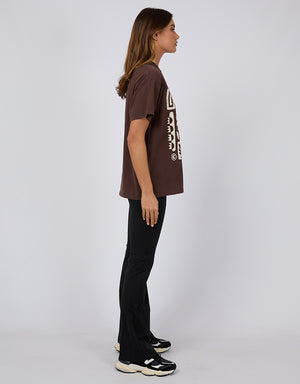 Elements Oversized Tee / Brown | All About Eve All About Eve