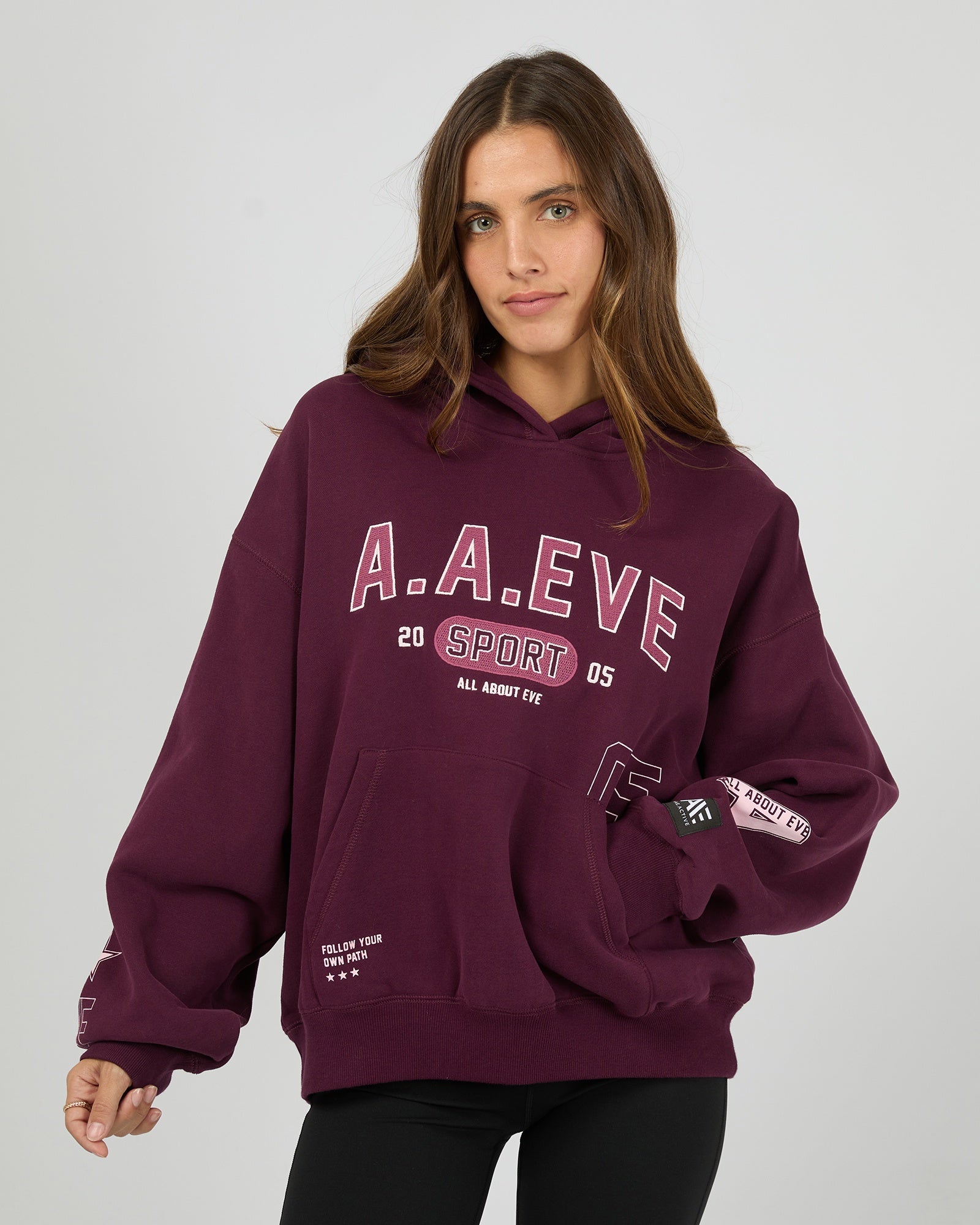 Empower Box Hoodie / Wine | All About Eve All About Eve