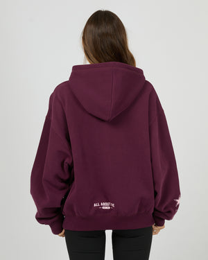 Empower Box Hoodie / Wine | All About Eve All About Eve