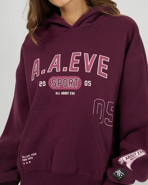 Empower Box Hoodie / Wine | All About Eve All About Eve