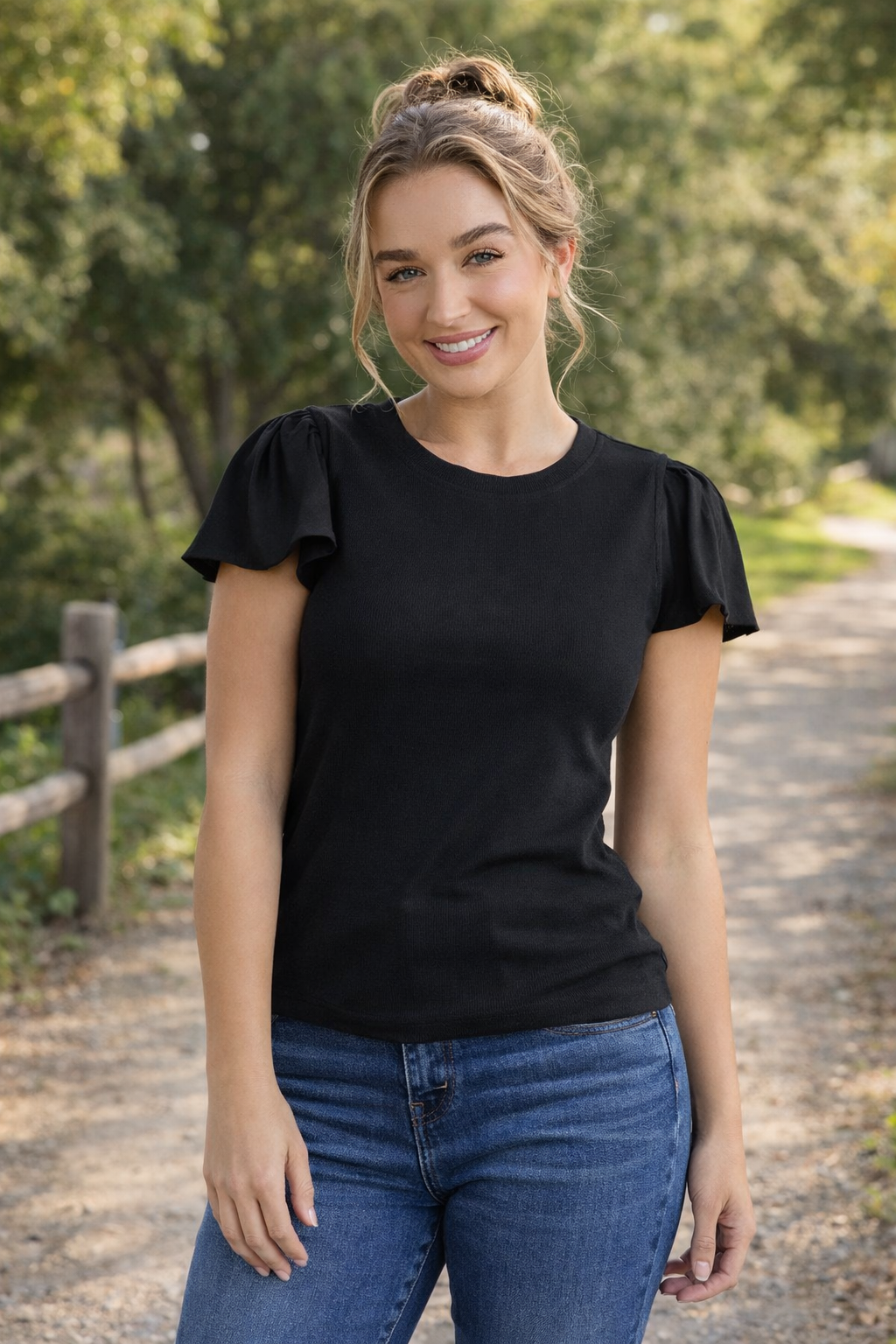 Elle Rib Tee | Foxwood Foxwood