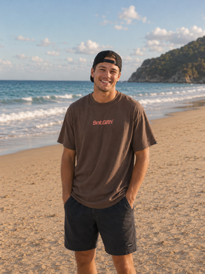 Radial Tee / Brown | St Goliath Mens St Goliath