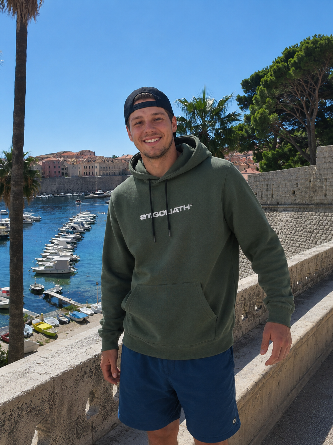 Mizar Hoodie / Pine | St Goliath Mens St Goliath