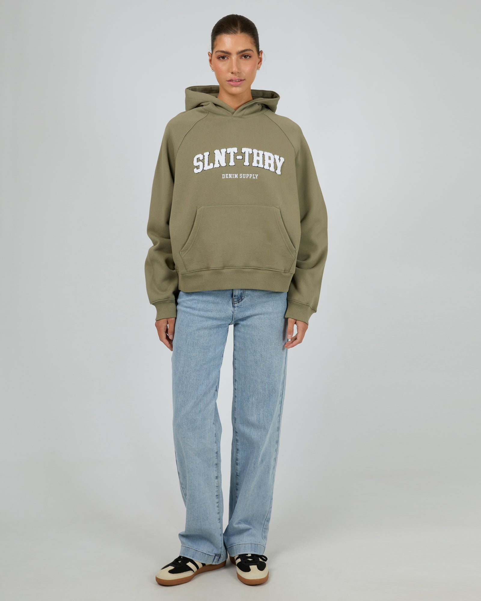 Focus Hoodie / Khaki | Silent Theory Silent Theory