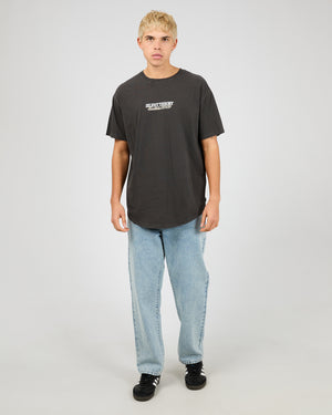 Formation Scoop Tee / Coal | Silent Theory Mens Silent Theory