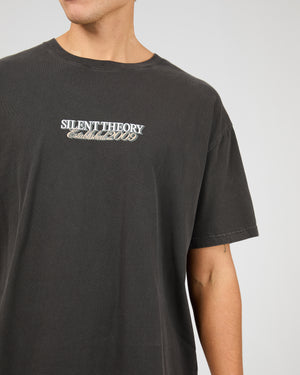 Formation Scoop Tee / Coal | Silent Theory Mens Silent Theory