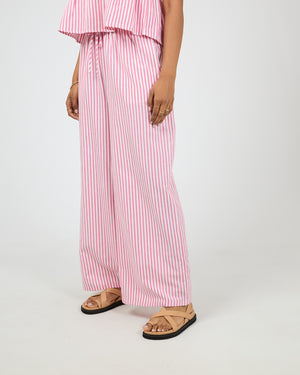 Franca Stripe Pant / Pink Stripe | All About Eve All About Eve