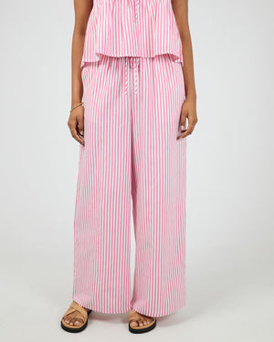 Franca Stripe Pant / Pink Stripe | All About Eve All About Eve