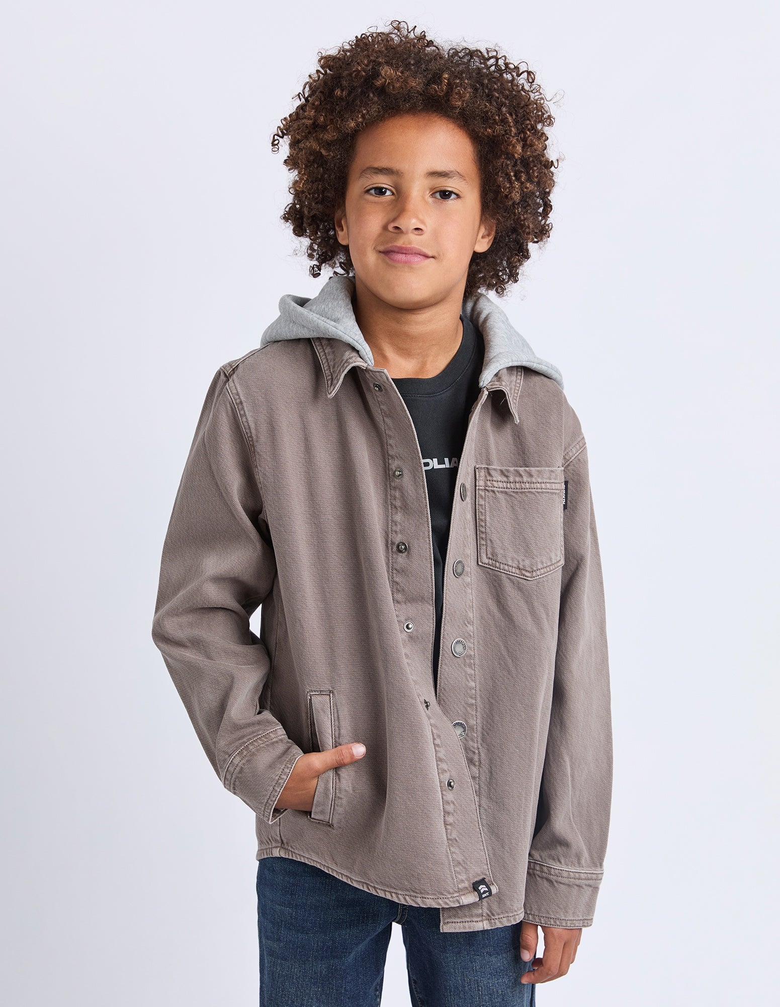 Gravity Hooded Jacket / Mushoom | St Goliath Youth St Goliath