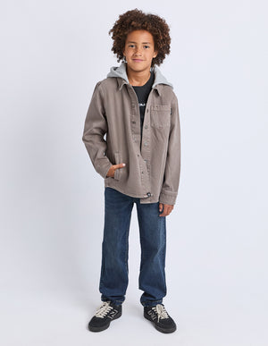 Gravity Hooded Jacket / Mushoom | St Goliath Youth St Goliath