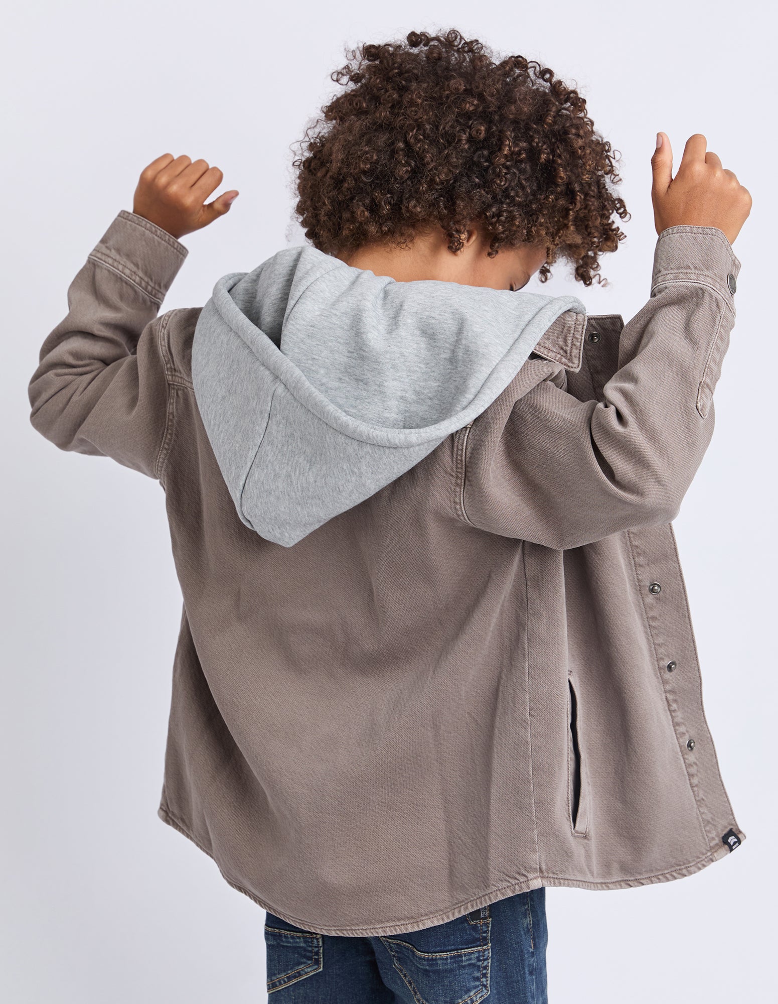 Gravity Hooded Jacket / Mushoom | St Goliath Youth St Goliath