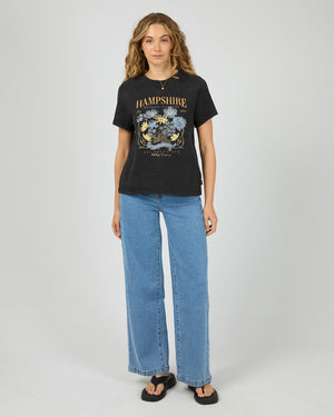 Hampshire Regular Tee / Washed Black All About Eve