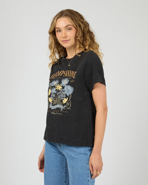 Hampshire Regular Tee / Washed Black All About Eve