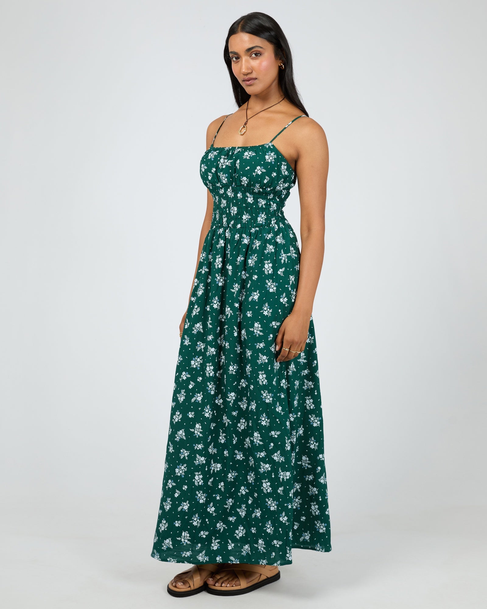 Harlow Maxi Dress / Green Print | All About Eve All About Eve