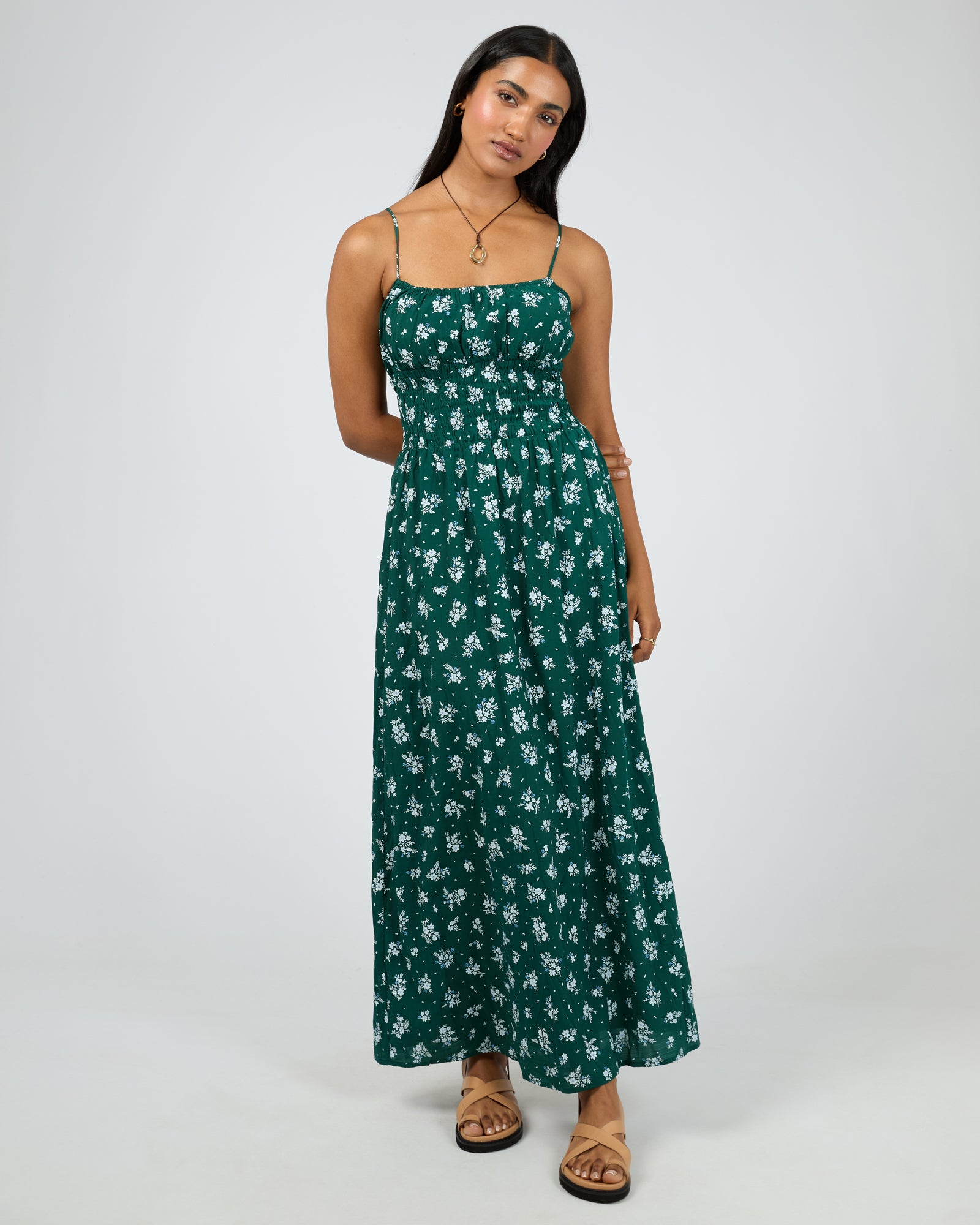 Harlow Maxi Dress / Green Print | All About Eve All About Eve