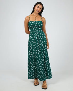 Harlow Maxi Dress / Green Print | All About Eve All About Eve