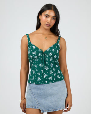 Harlow Top / Green Print | All About Eve All About Eve