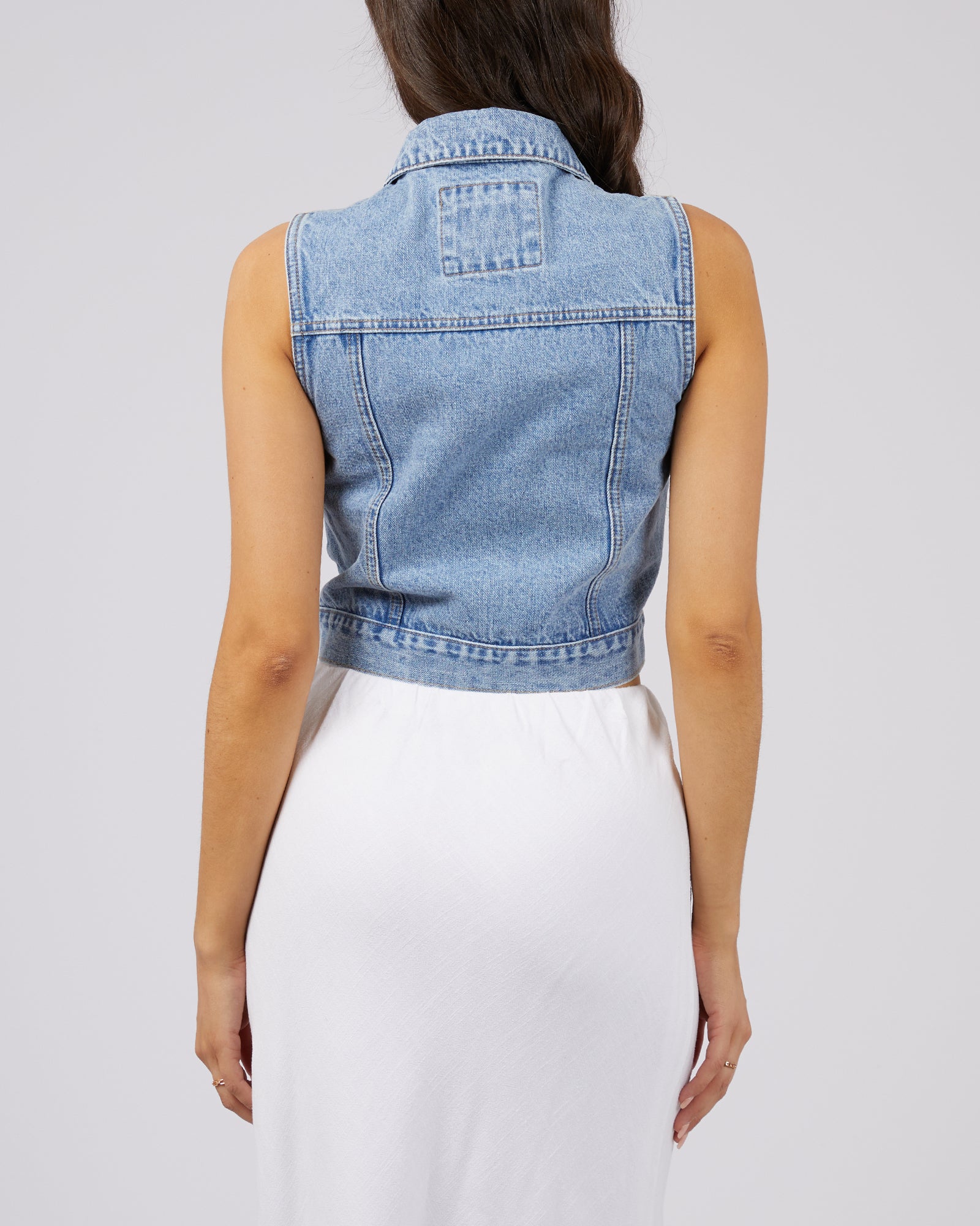Harper Vest / Light Blue | All About Eve All About Eve