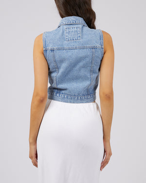 Harper Vest / Light Blue | All About Eve All About Eve