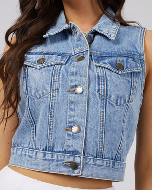Harper Vest / Light Blue | All About Eve All About Eve