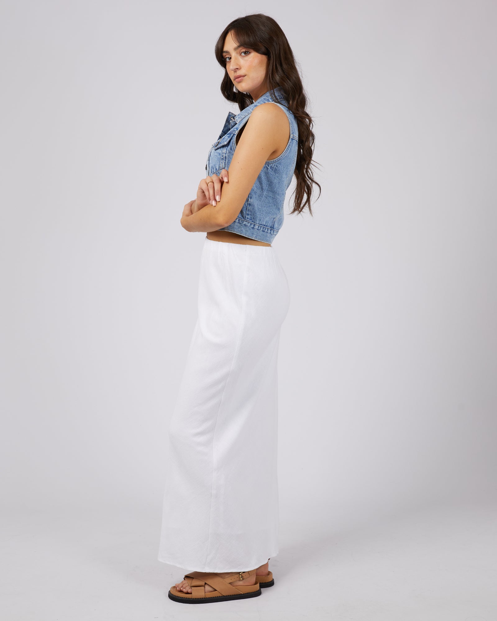 Harper Vest / Light Blue | All About Eve All About Eve