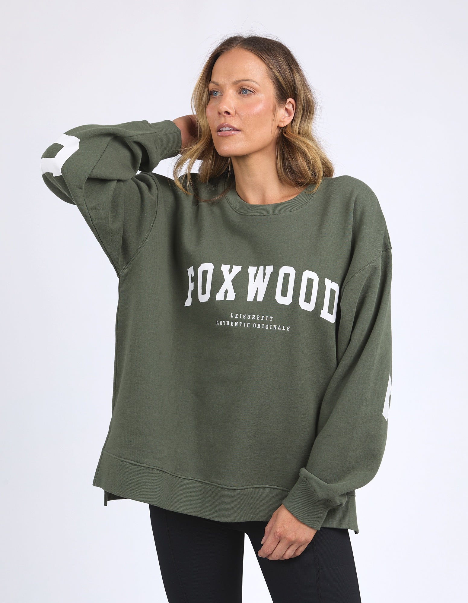 Interval Crew / Khaki | Foxwood Foxwood