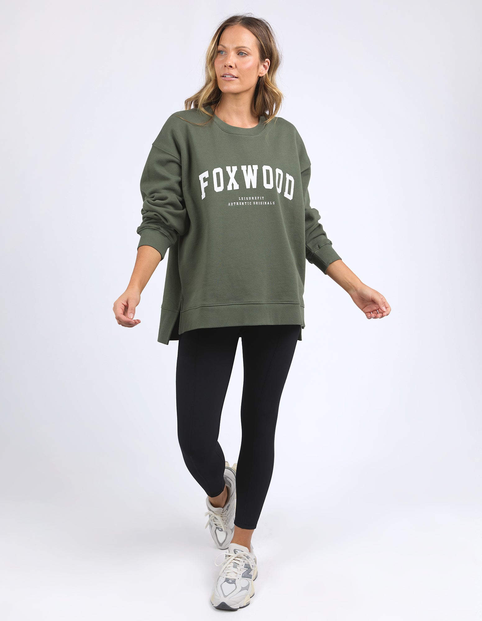 Interval Crew / Khaki | Foxwood Foxwood