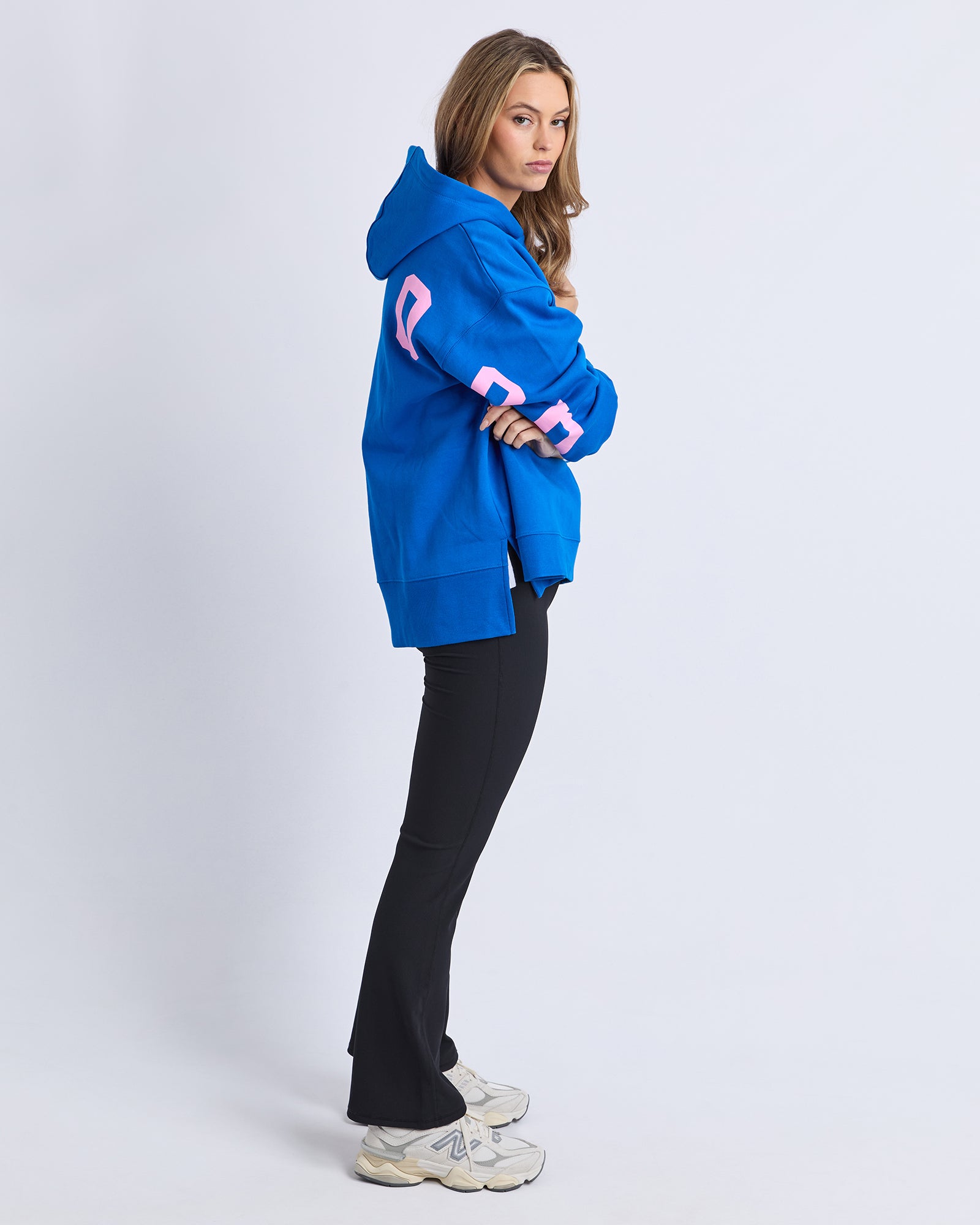 Interval Hoodie / Cobalt Blu/Neon Pnk | Foxwood Foxwood