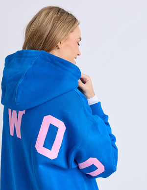 Interval Hoodie / Cobalt Blu/Neon Pnk | Foxwood Foxwood