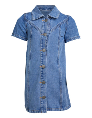 Jenny A-Line Denim Dress / Eve Girl Eve Girl