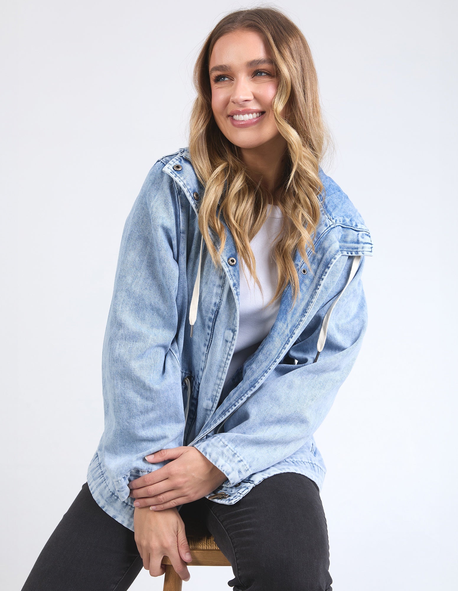 Kingston Anorak / Light Blue | Foxwood Foxwood