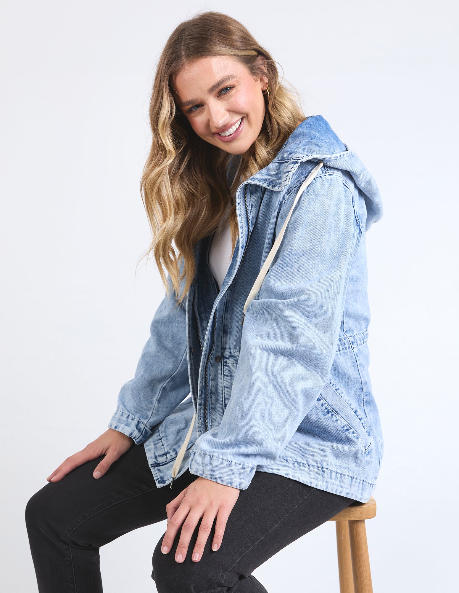 Kingston Anorak / Light Blue | Foxwood Foxwood