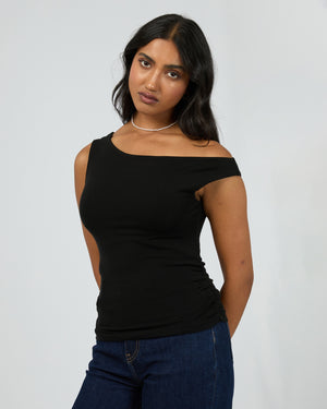 Kylie Off Shoulder Top / Black | All About Eve All About Eve