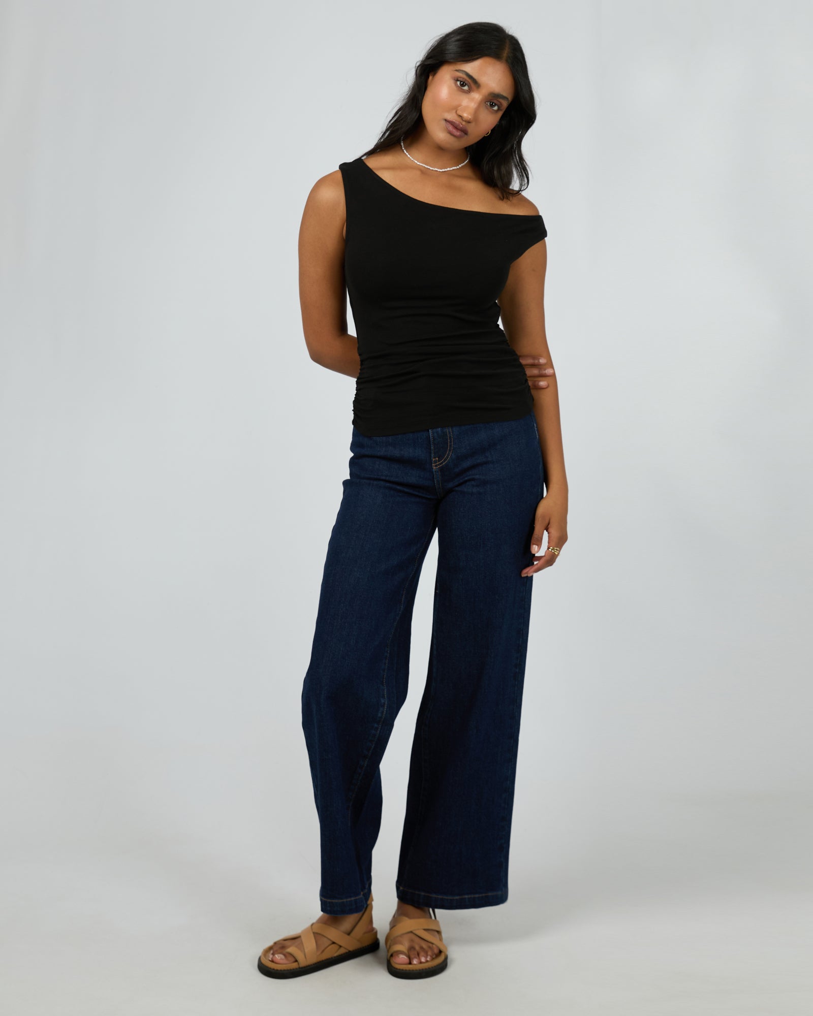 Kylie Off Shoulder Top / Black | All About Eve All About Eve