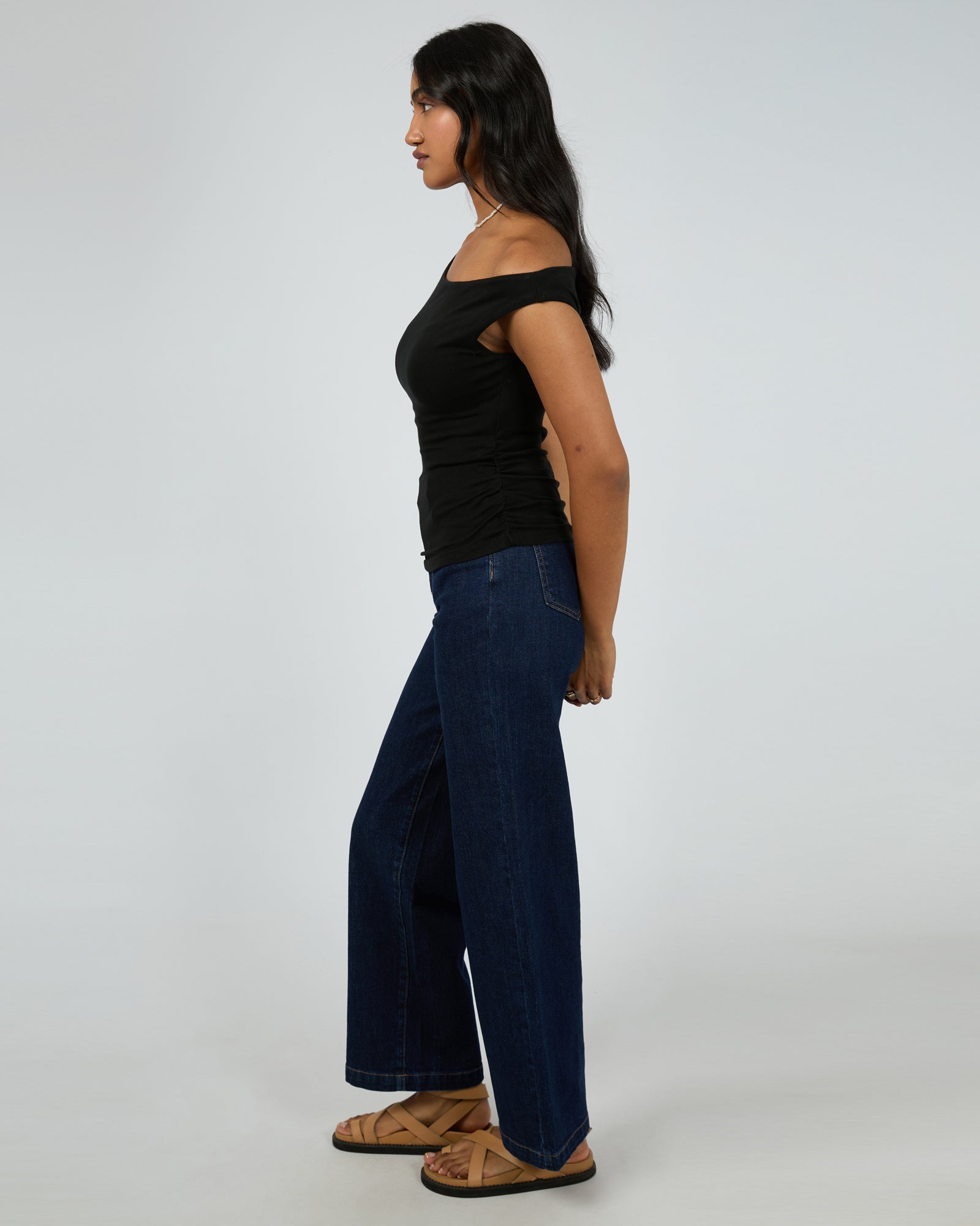 Kylie Off Shoulder Top / Black | All About Eve All About Eve