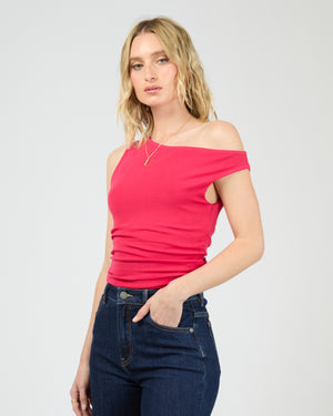 Kylie Off Shoulder Top / Red | All About Eve All About Eve