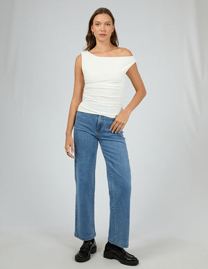 Kylie Off Shoulder Top / White | All About Eve All About Eve