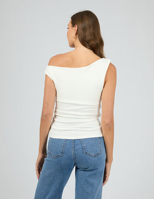 Kylie Off Shoulder Top / White | All About Eve All About Eve