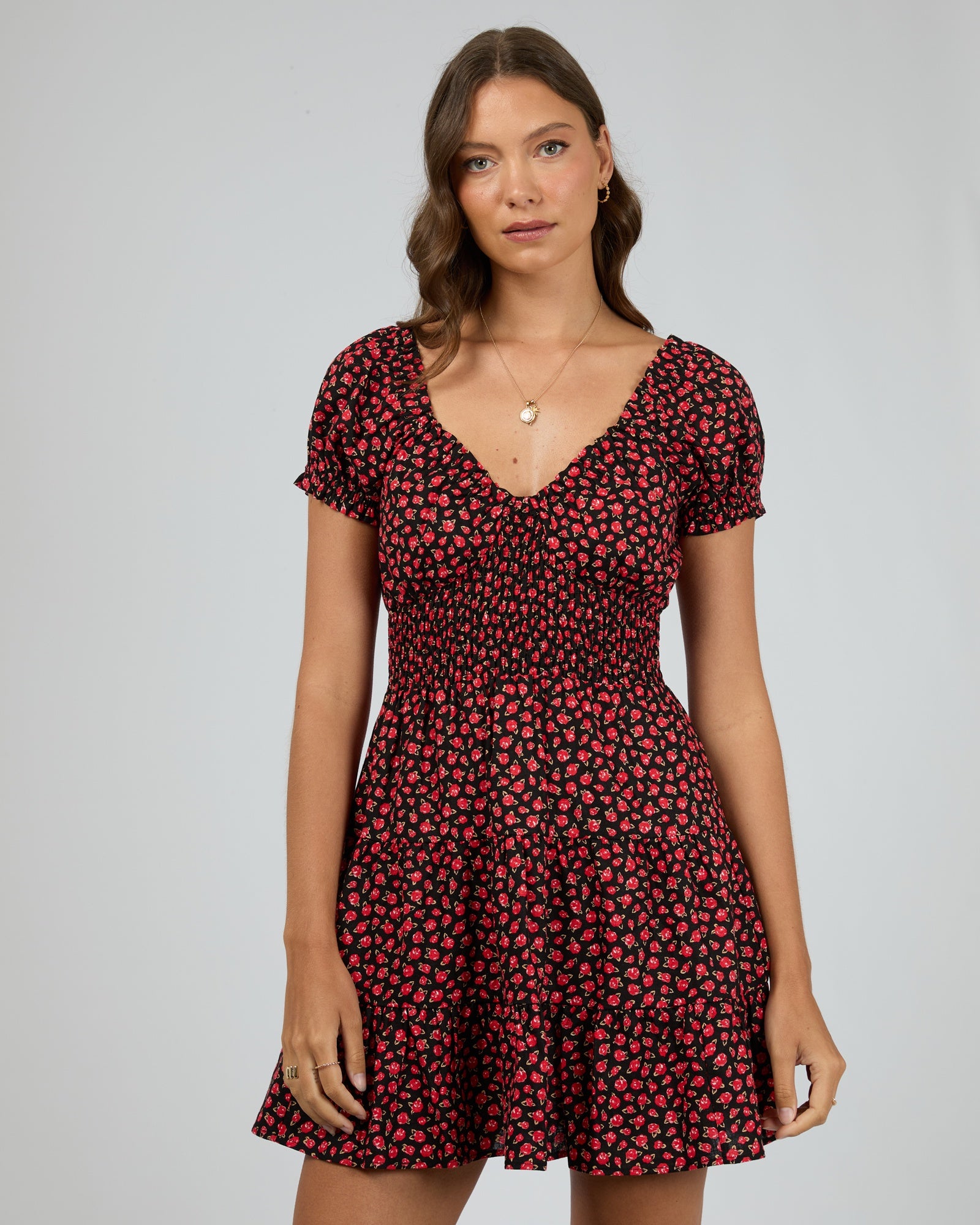 Lana Mini Dress / Red Rose | All About Eve All About Eve