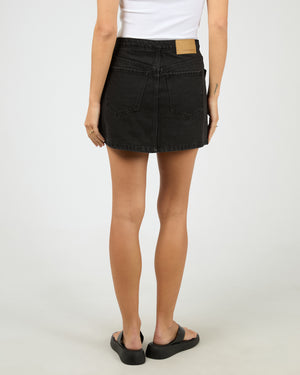 Lenni Mini Skort / Washed Black | All About Eve All About Eve
