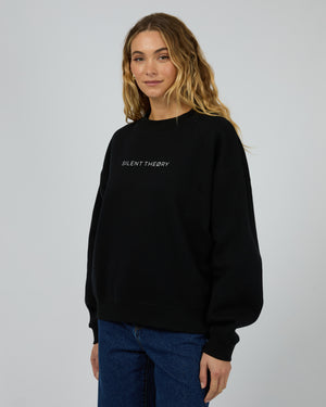 Logo Crew / Black | Silent Theory Silent Theory