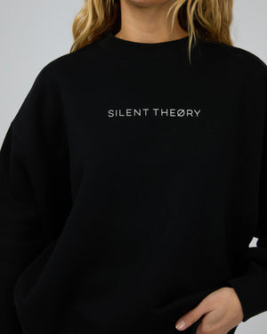 Logo Crew / Black | Silent Theory Silent Theory