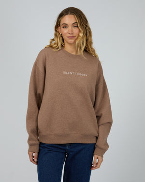 Logo Crew / Brown | Silent Theory Silent Theory
