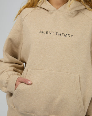 Logo Hoodie / Oat Marle | Silent Theory Silent Theory