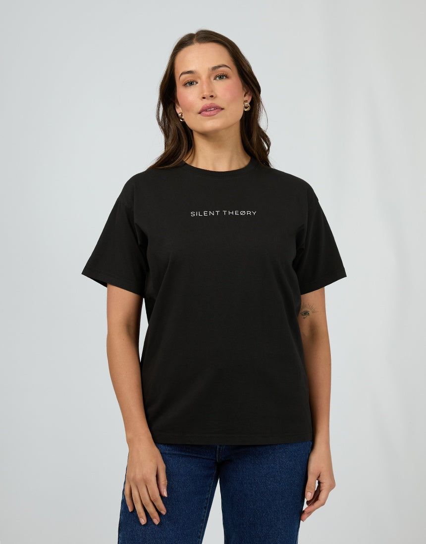 Logo Tee Washed / Black | Silent Theory Silent Theory