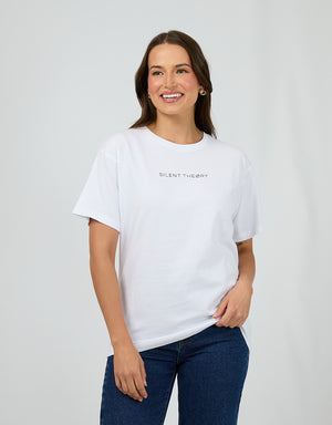Logo Tee / White | Silent Theory Silent Theory